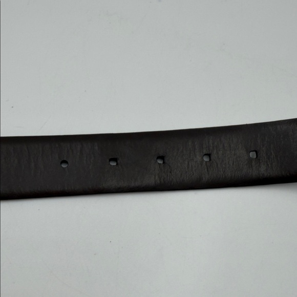 Cole Haan Reversible Men's Classic Brown Leather Belt - Picture 7 of 8